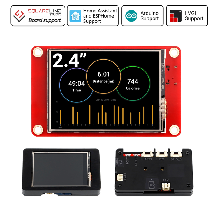 ELECROW 2.4 Inch ESP32 HMI Display – 320x240 SPI TFT LCD touchscreen for Arduino -HMI Display Module -Robocraze