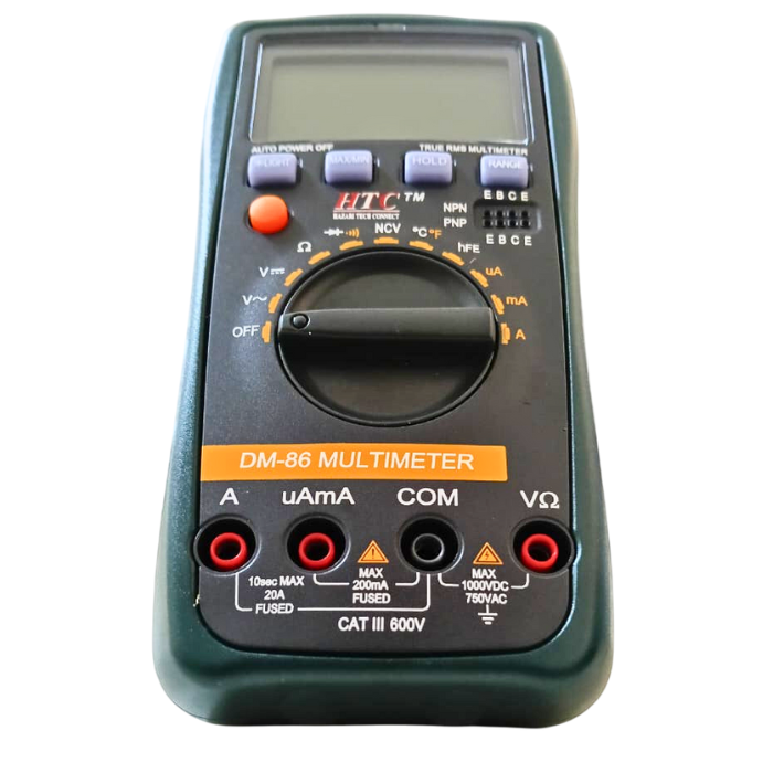 Digital Multimeterhtc HTC DM-86 Digital Multimeter – Robocraze