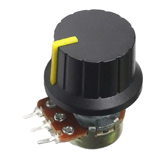 10K Pot potentiometer with Knob Success - Robocraze