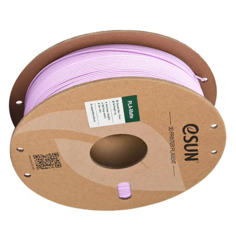 eSun 1.75mm 1kg Roll PLA-Matte Filament Lilac Color -3D Printers/Pens -Filaments -Robocraze