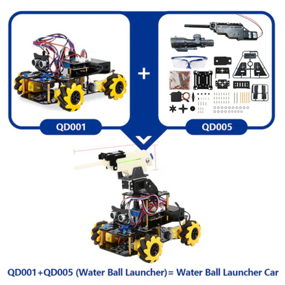 ACEBOTT ESP32 Shooting Car Expansion Pack with Water Bullet - QD005