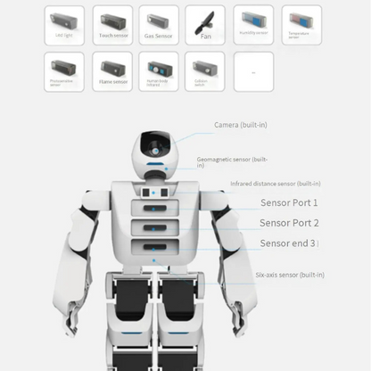 Leju Robot AELOS PRO 19DOF Humanoid Robot AI Kit with Built-in Camera & Sensor