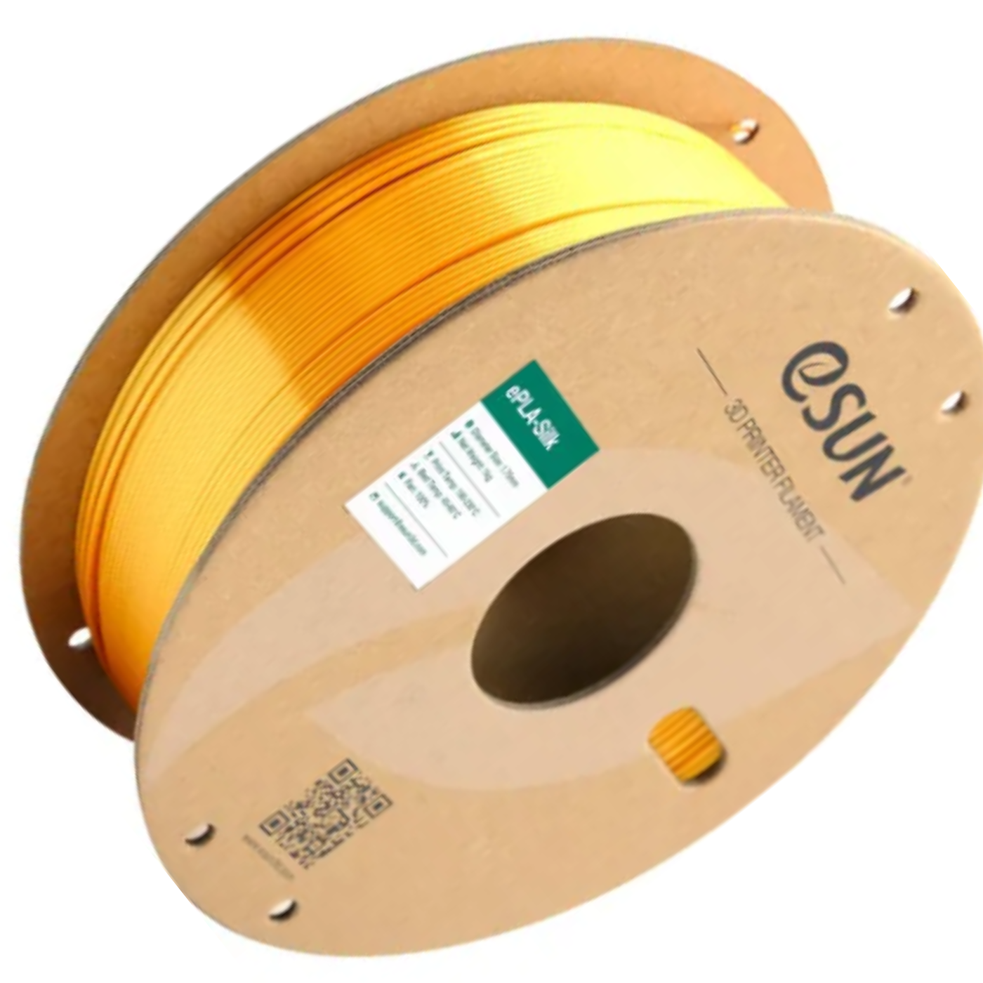 eSUN Silk PLA Gold Filament 1.75mm for 3D Printing - Robocraze