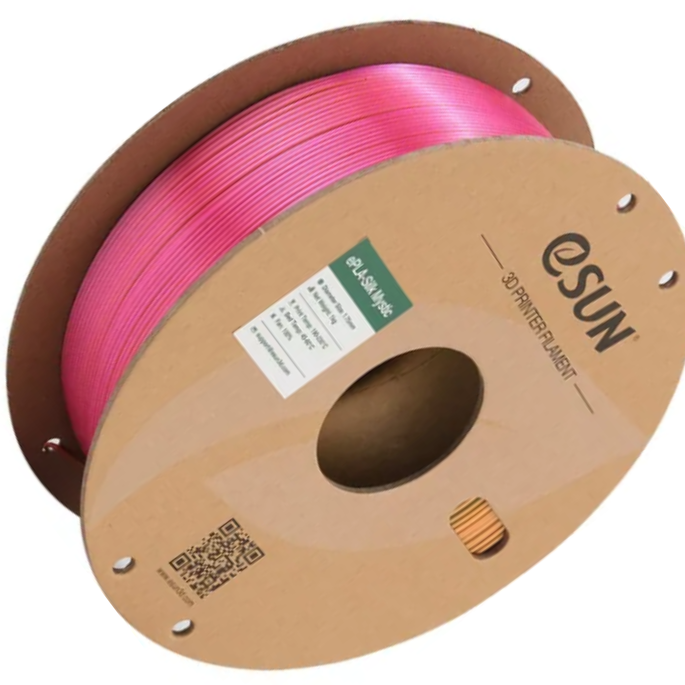 eSUN Silk PLA Mystic Gold Red Green Filament 1.75mm - Robocraze