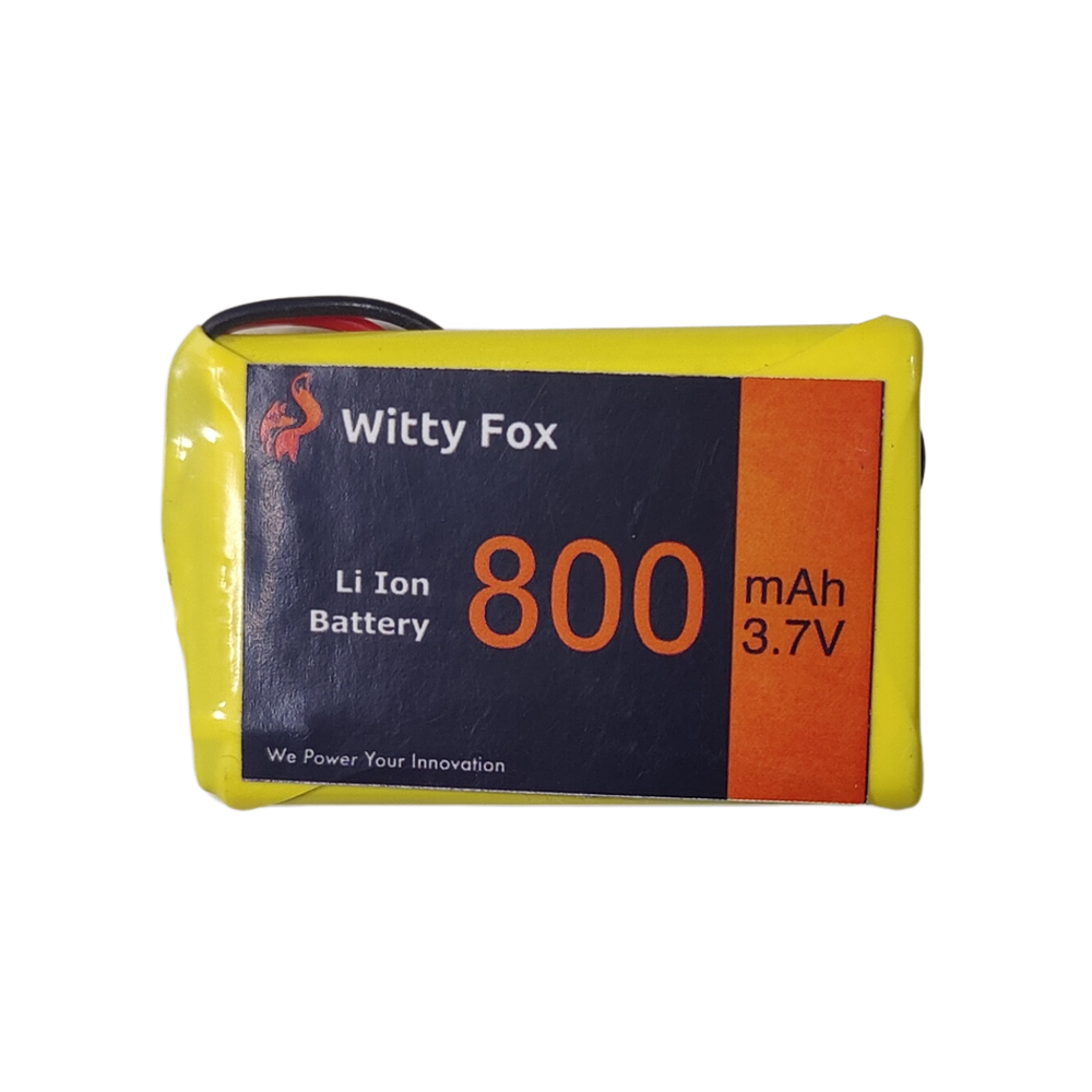 Witty Fox 3.7V 800mAh GPS Battery – Compact GPS battery. -Lithium Battery -Robocraze