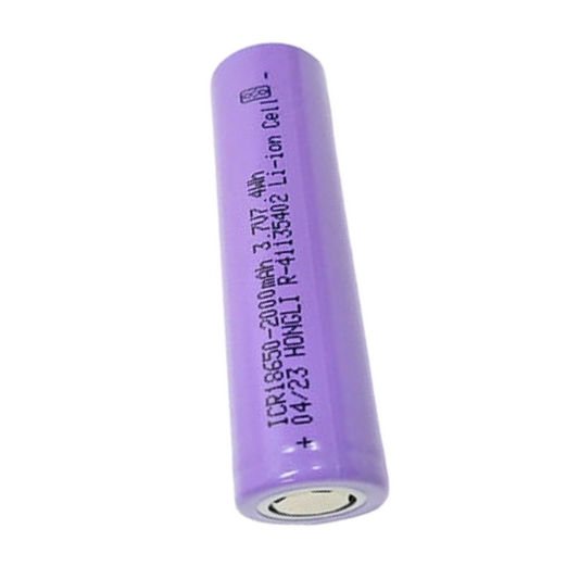 3.7v 2000mah 18650 Li-Ion Battery - Robocraze