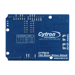 Cytron SHIELD-MD10 – 10A 7V–30V DC Motor Driver Shield for Arduino -Robocraze