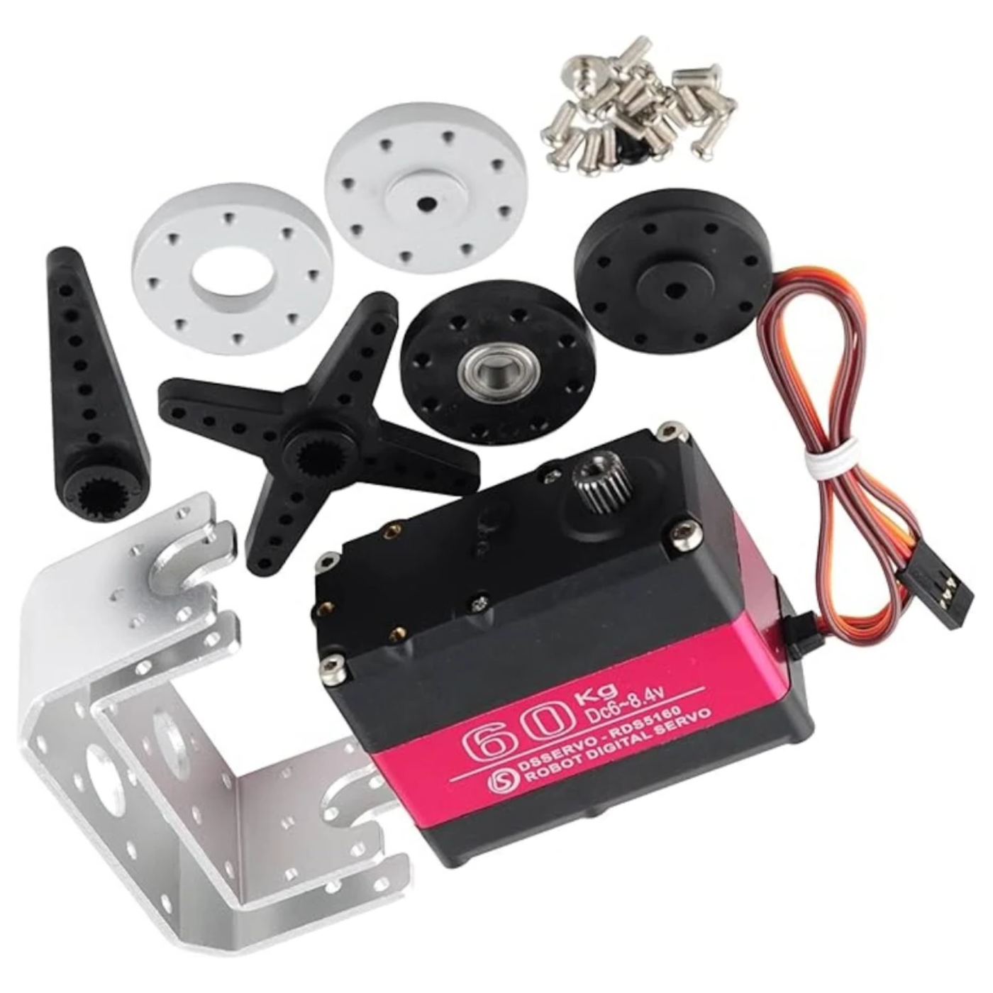 Robot Servo 60kg RDS5160 Metal Gear Digital servo Motor-Robocraze