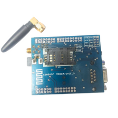 SIM 800C GSM Modem with SMA Antenna - SIM800C GSM Module with SMA antenna for SMS & voice. -Robocraze