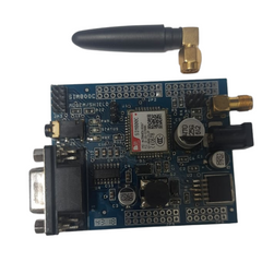 SIM 800C GSM Modem with SMA Antenna - SIM800C GSM Module with SMA antenna for SMS & voice. -Robocraze