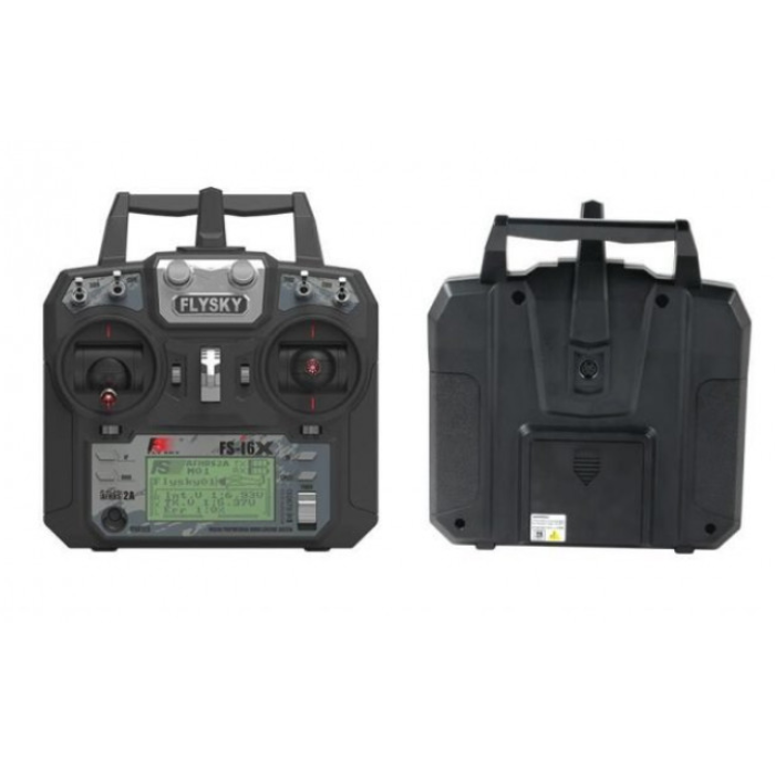 Fly Sky FS-i6X 2.4GHz 6CH AFHDS 2A RC Transmitter With FS-iA10B 2.4GHz 10CH Receiver-Robocraze