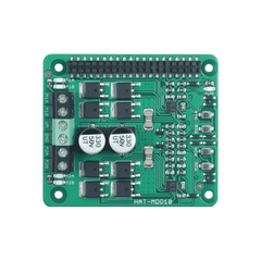 Cytron HAT-MDD10 – 10A Dual-Channel 6V–24V DC Motor Driver HAT for Raspberry Pi -Robocraze