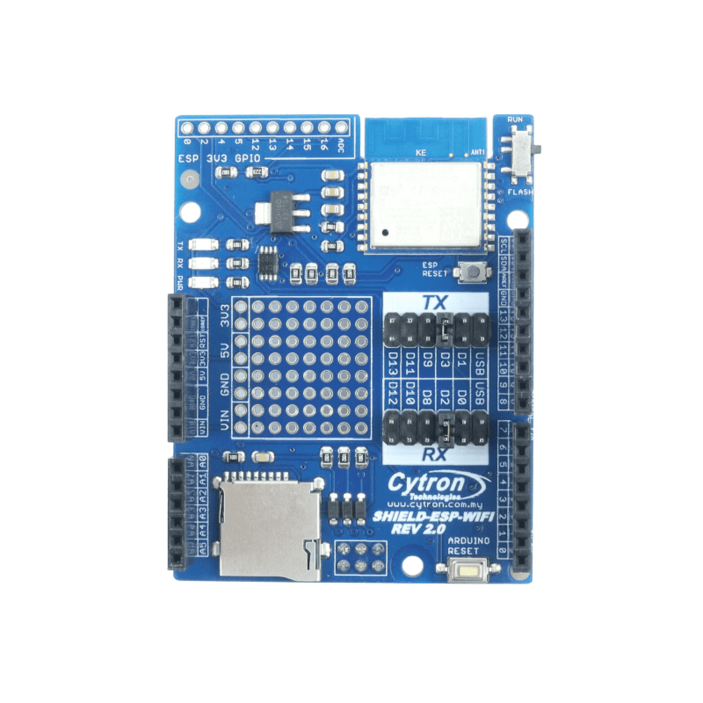 Cytron ESP8266 WiFi Shield for Arduino with WROOM-02 Module -Robocraze