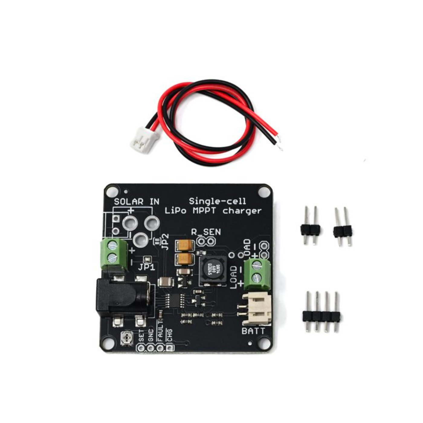 SmartElex Single Cell MPPT Solar Charger for LiPo Battery - robocraze