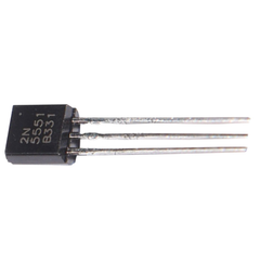 2N5551 NPN Amplifier Transistor (TO-92)-Basic Components -Electronic Components -Transistors -Robocraze