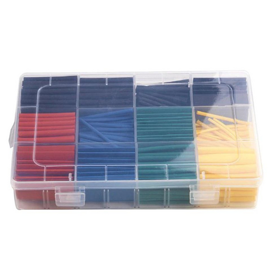 530 PCS Heat Shrink Tube – Assorted tubing for secure wire insulation – heat shrink sleeve - Robocraze