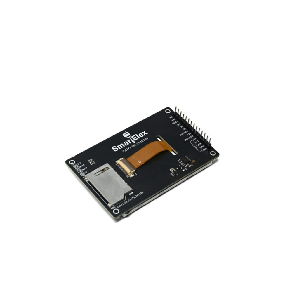 SmartElex XPT2046 2.8-inch TFT LCD Resistive Touch Display 240×320 - robocraze