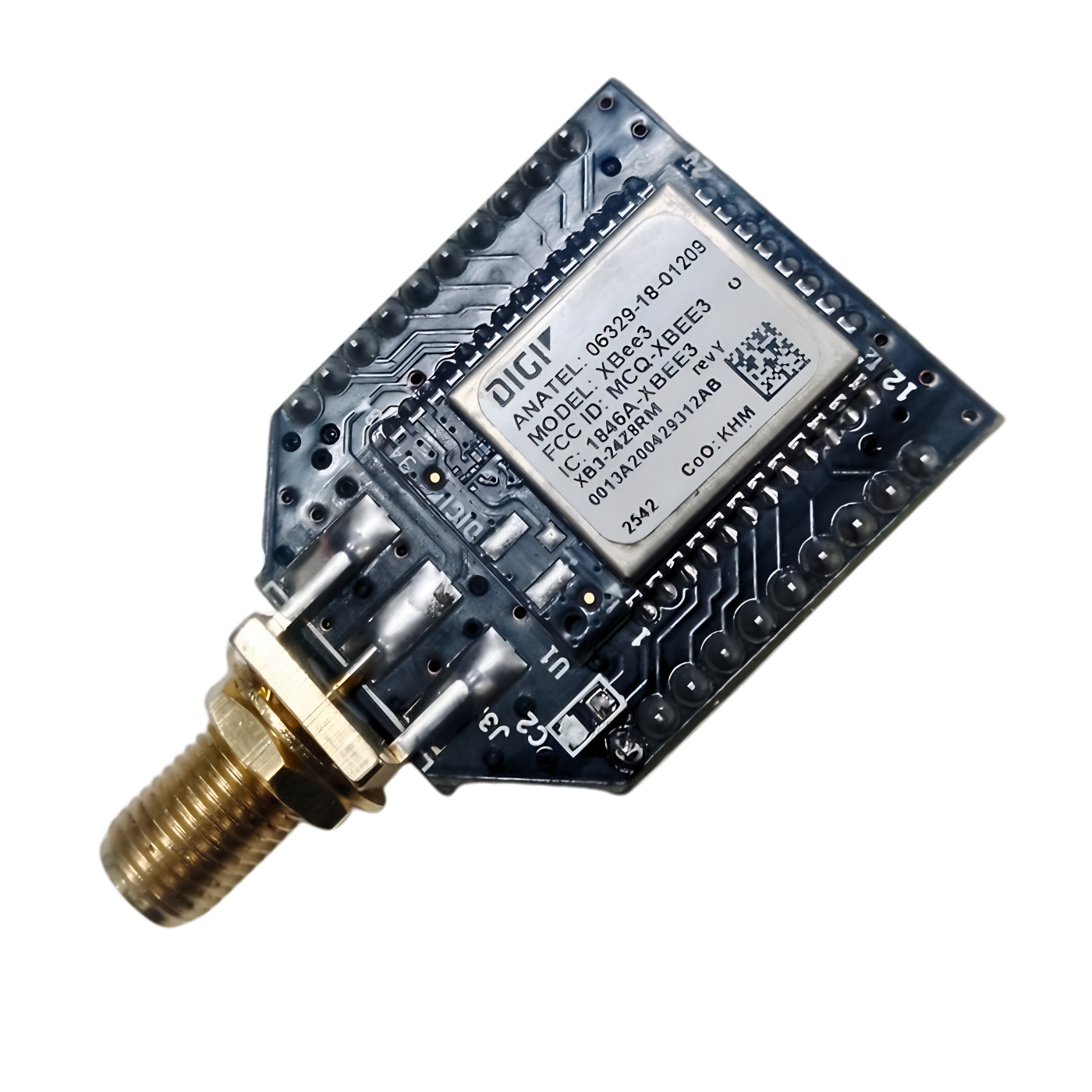 Digi XB3-24Z8RM XBee 3 Pro SMA With PCB Pinout Version -IOT & Wireless -XBee (ZigBee)  Robocraze