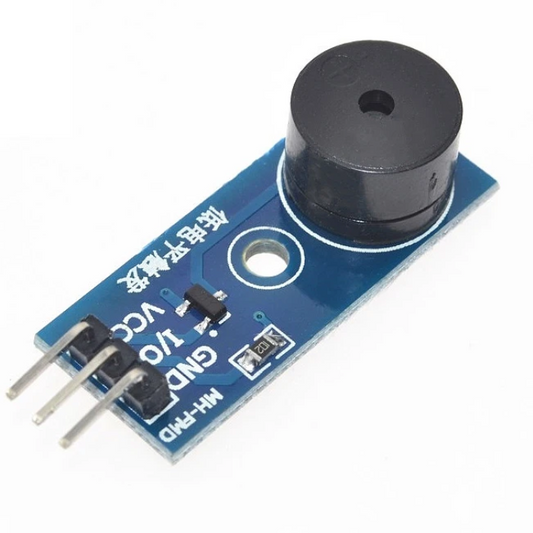 Passive Buzzer Module 3.3V-5V DC – Small buzzer module for Arduino & DIY projects. -Electronic Components - Robocraze