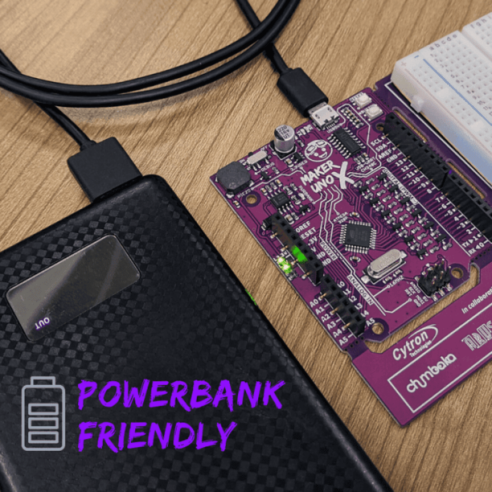Cytron Maker UNO X – Arduino Compatible Development Board for Classroom -Robocraze