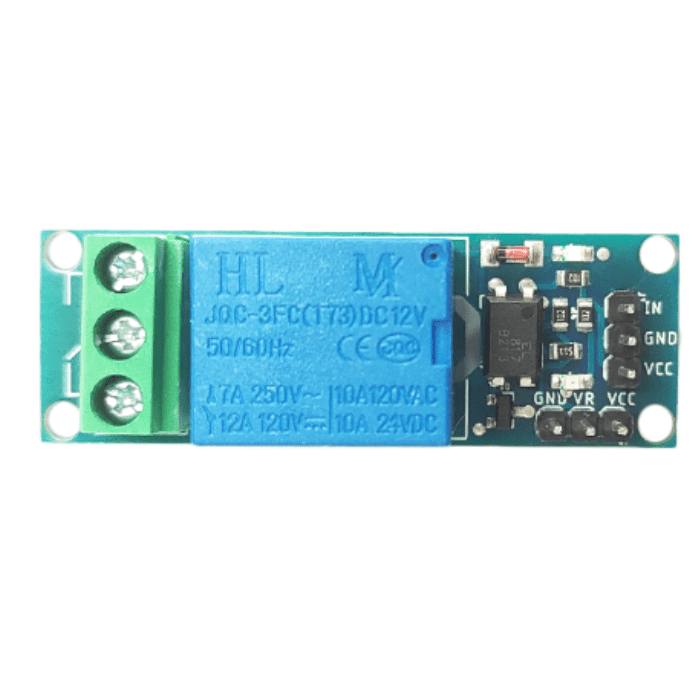 1 Channel 12V Relay Module with Optocoupler – Single-channel optocoupler relay for Arduino. -Relay Module -Robocraze
