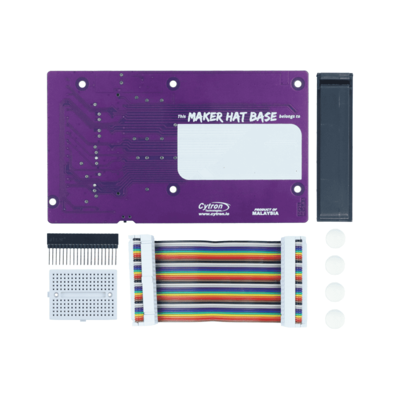 Maker Hat Base for Raspberry Pi 400 – GPIO Extension Board with Grove Ports -Robocraze