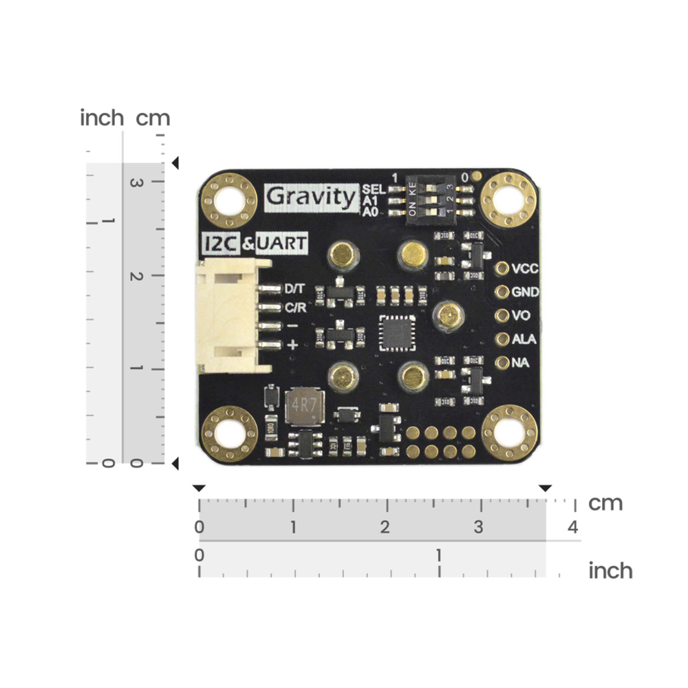 DFRobot Gravity PH3 Gas Sensor (Calibrated) I2C, UART and Analog - Robocraze