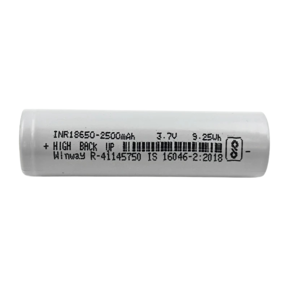 3.7V 2500mAh 18650 Li-ion Battery – For flashlights, toys & gadgets. -Lithium Battery -Robocraze