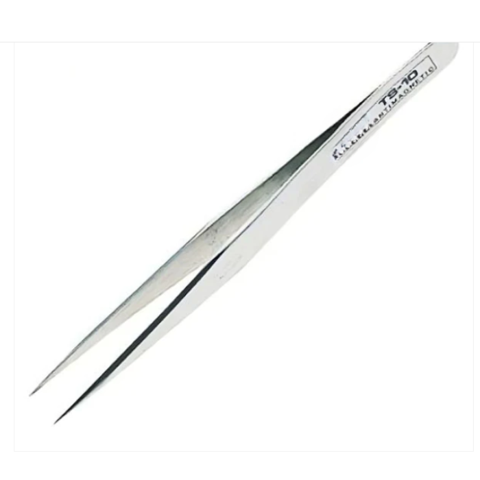 TS10 Straight Tweezer – Straight tweezer for professional & DIY use – tweezer - Hand Tool - Robocraze
