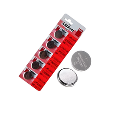 3V CR2032 Lithium Coin Battery (Pack of 5) -Robocraze
