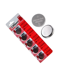 3V CR2032 Lithium Coin Battery (Pack of 5) -Robocraze