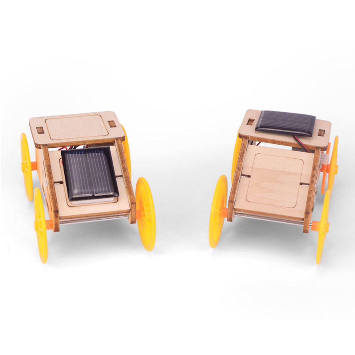 Pludo Solar Racer Science Toy DIY Kit – Build a Wooden Solar Car for Ages 8–11 | Grade 3–5 -DIY Kit -Pludo Education Kit -Robocraze