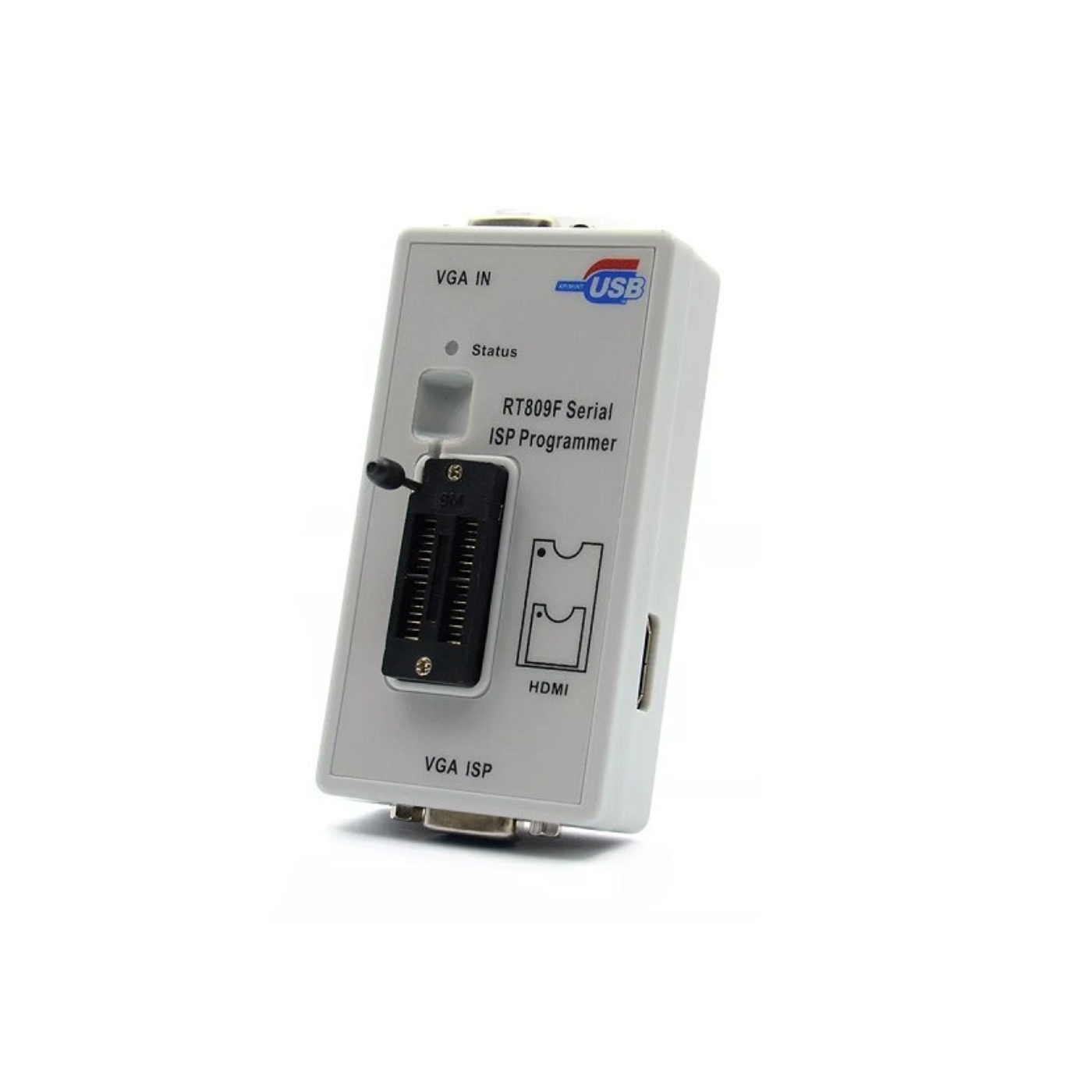 RT809F Serial ISP Programmer Standard Configuration with Repair Tool -Robocraze