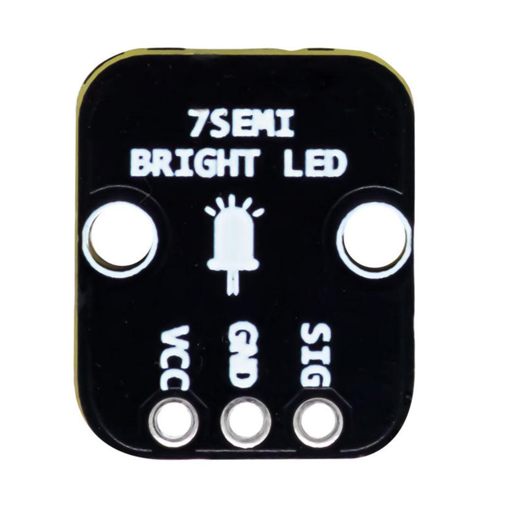7Semi Bright LED Module for Arduino & ESP32 Projects - Robocraze