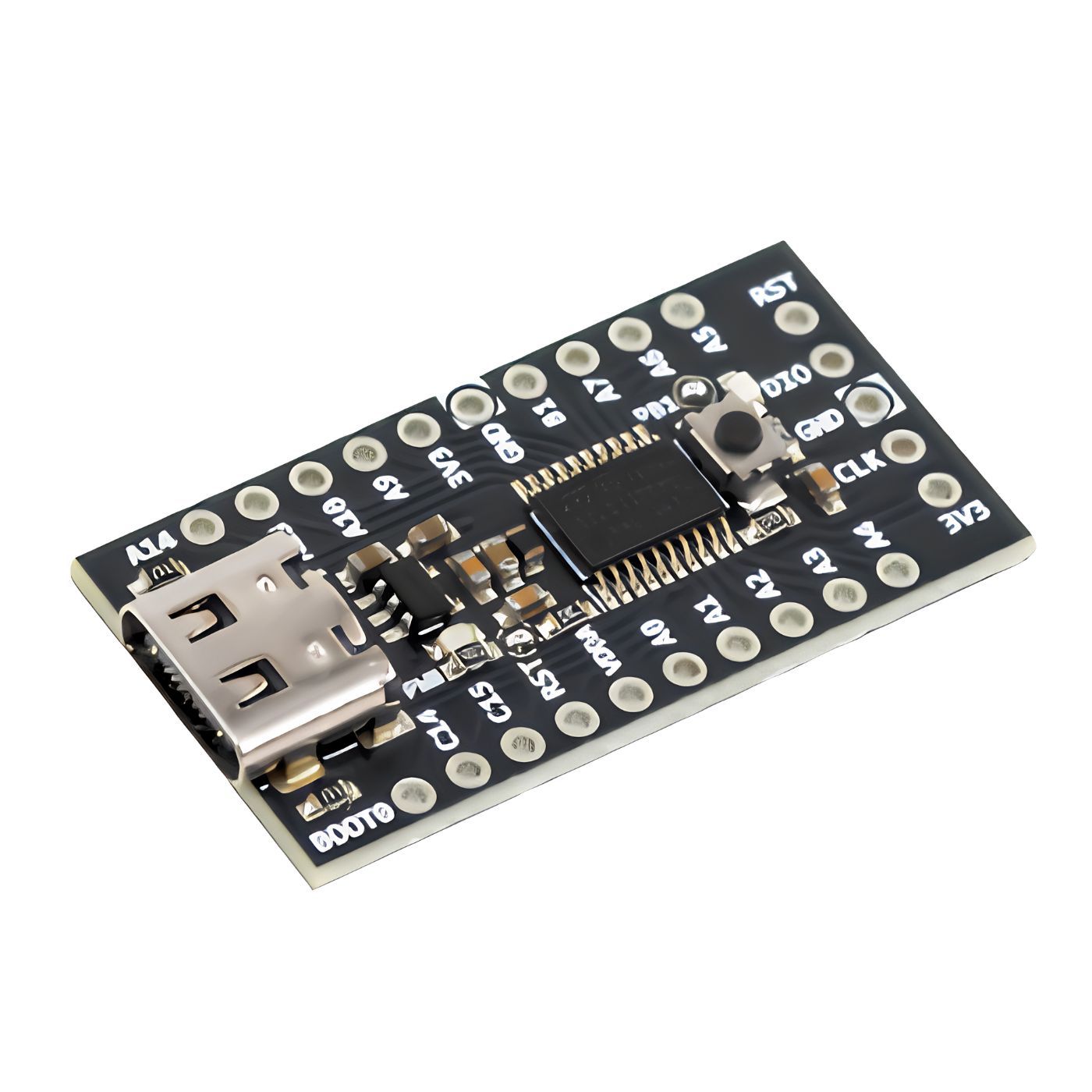 7Semi STM32 ARM 32-bit Cortex-M0+ RISC Mini Development Board USB-C - STM32L031F6P6 - Robocraze