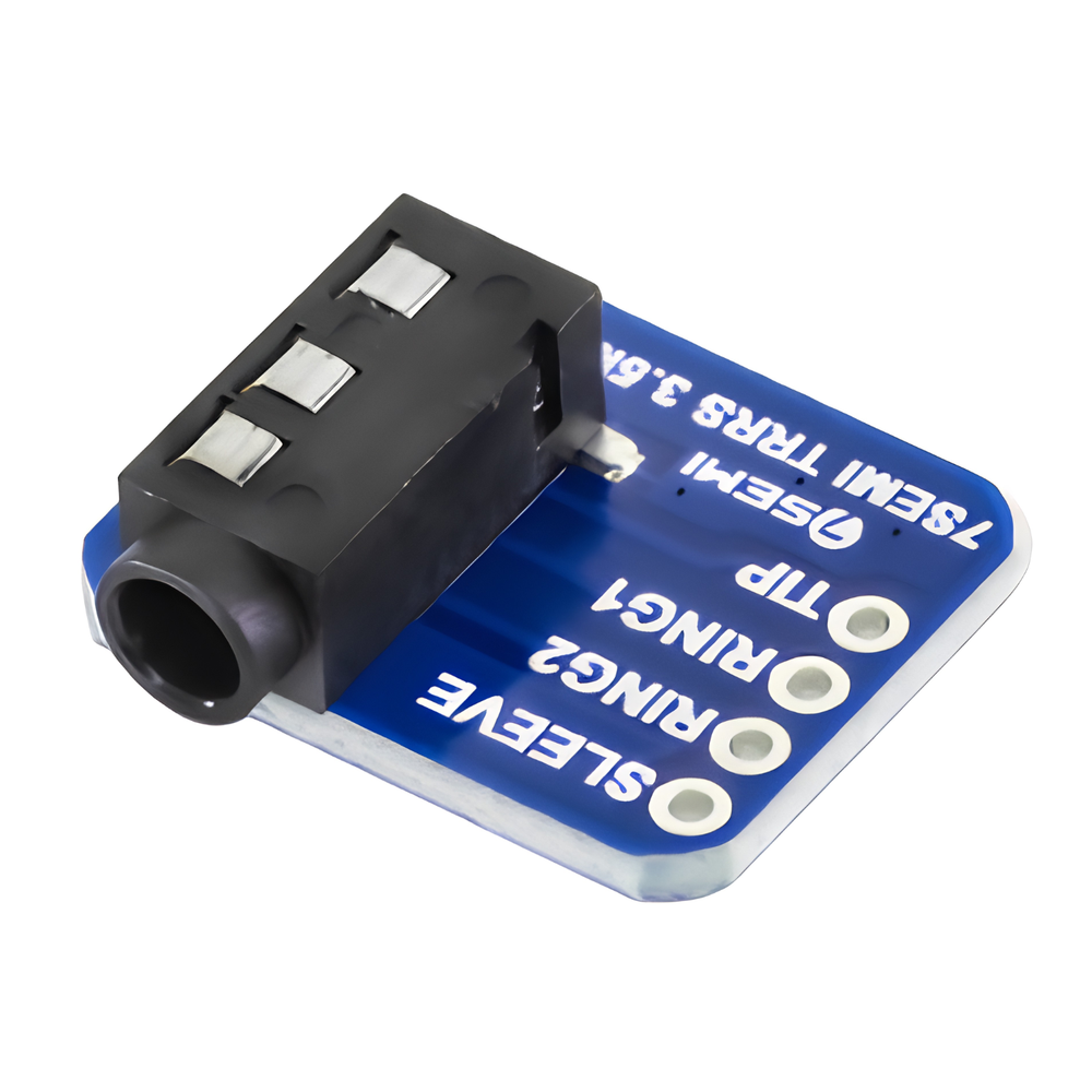 7Semi TRRS 3.5mm Audio Jack Breakout Module - Robocraze