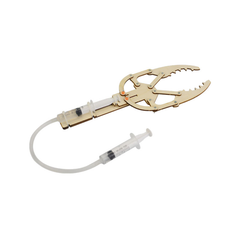 Pludo STEM Kit Fluid Force – DIY Science Experiment Kit for Kids 11–14 | Grade 6–8 Hydraulic Manipulator Project -DIY Kit -Pludo Education Kit -Robocraze