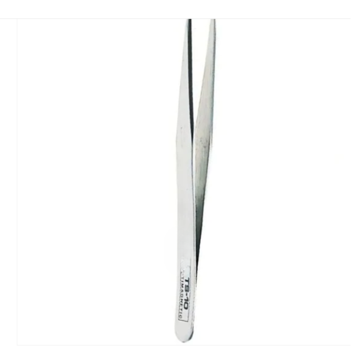 TS10 Straight Tweezer – Straight tweezer for professional & DIY use – tweezer - Hand Tool - Robocraze