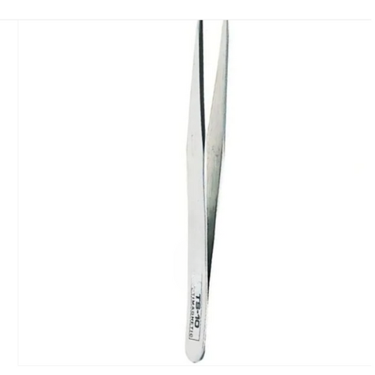 TS10 Straight Tweezer – Straight tweezer for professional & DIY use – tweezer - Hand Tool - Robocraze