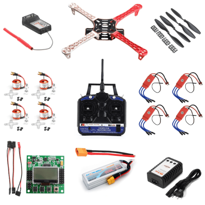 Quadcopter DIY Drone Combo Kit for Beginner