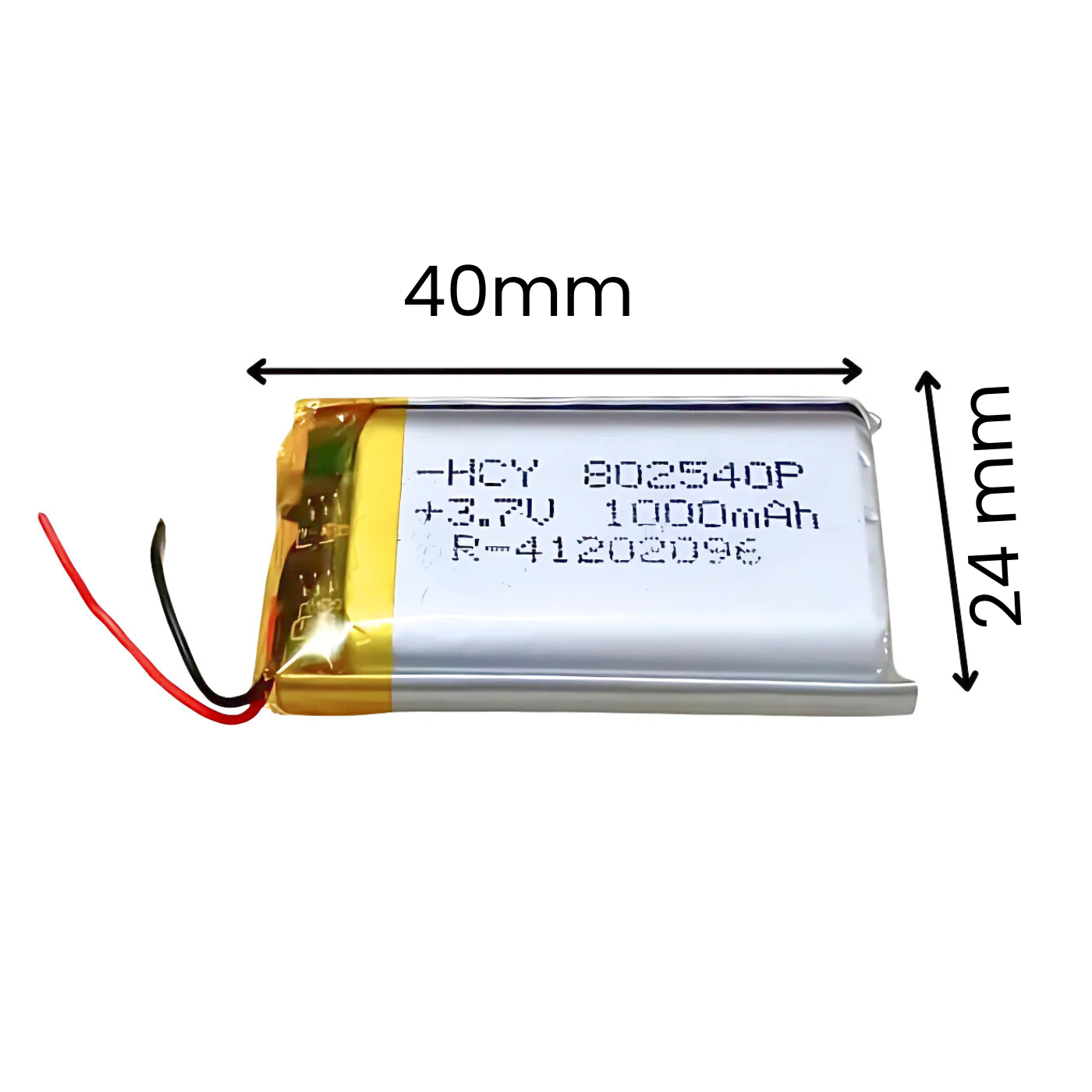 Witty Fox 1000mAh Rechargeable 3.7v Lithium Polymer Battery -Drone Battery -Robocraze