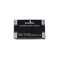 SmartElex 12V/15V/18V,1.5A MC33063A Boost Module - robocraze