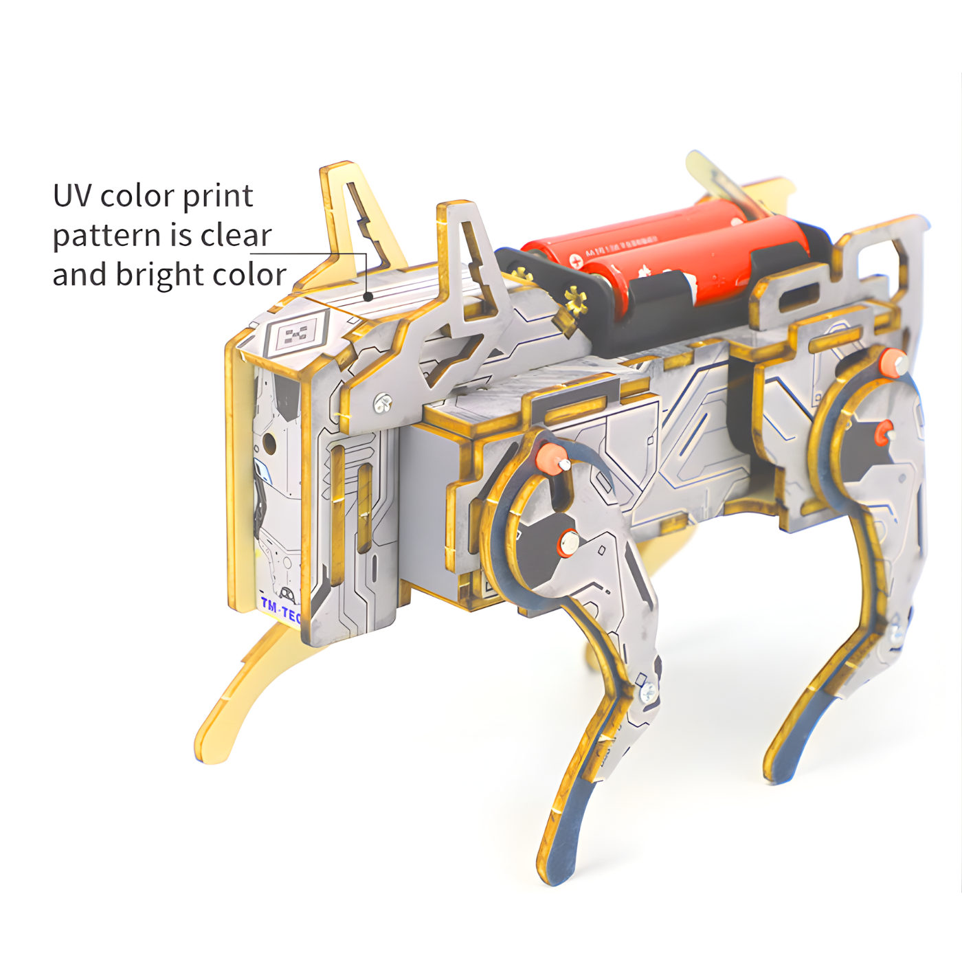 Pludo Voice Bot Dog DIY Kit – Learn Sound-to-Energy Conversion for Ages 14–18 | Grade 9–10 -DIY Kit -Pludo Education Kit -Robocraze