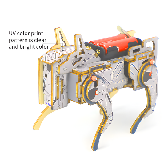 Pludo Voice Bot Dog DIY Kit – Learn Sound-to-Energy Conversion for Ages 14–18 | Grade 9–10 -DIY Kit -Pludo Education Kit -Robocraze