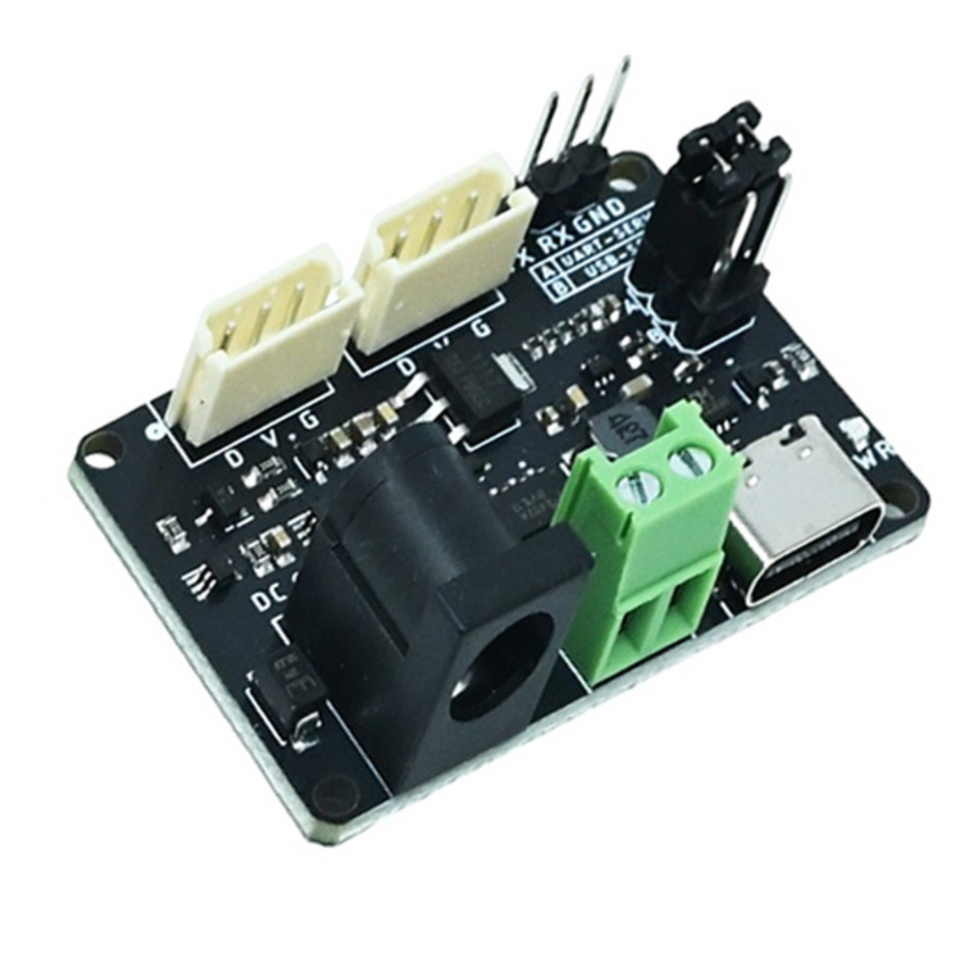 SmartElex Serial Bus Servo Driver Board, Integrates Servo Power Supply and Control Circuit - Robocraze