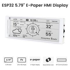 CrowPanel ESP32 5.79 Inch E-Paper HMI Display Module