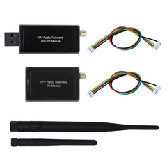 3DR Radio Telemetry Kit 433MHz 500mW - 3DR 433MHz 500mW telemetry module kit for UAV & RC projects. -Robocraze