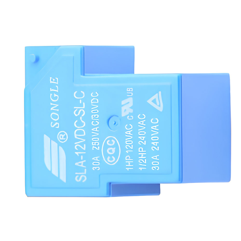 SLA 12VDC 6 Pin 30A SPDT High Power Relay Through Hole - Robocraze