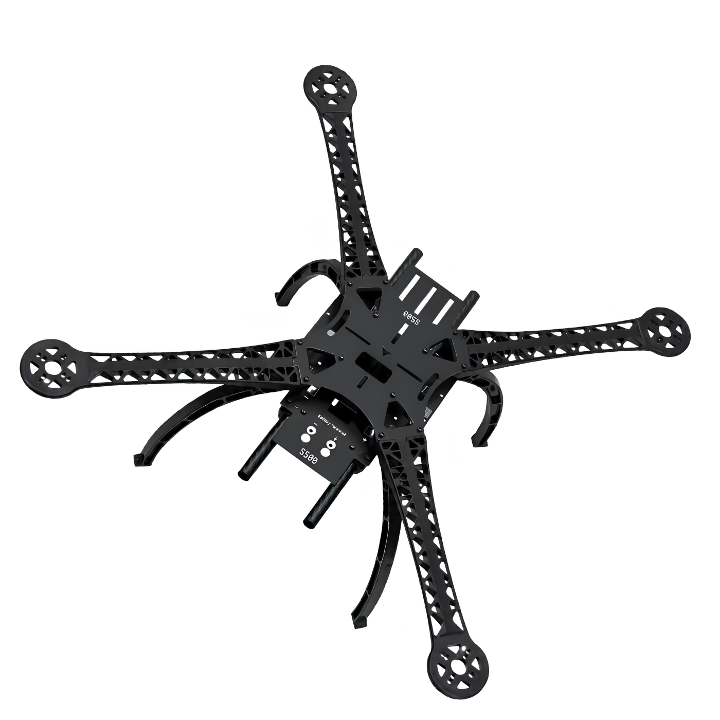 Simplifly S500 Multi Rotor Air PCB Frame with High Landing Gear for FPV Quadcopter - Robocraze