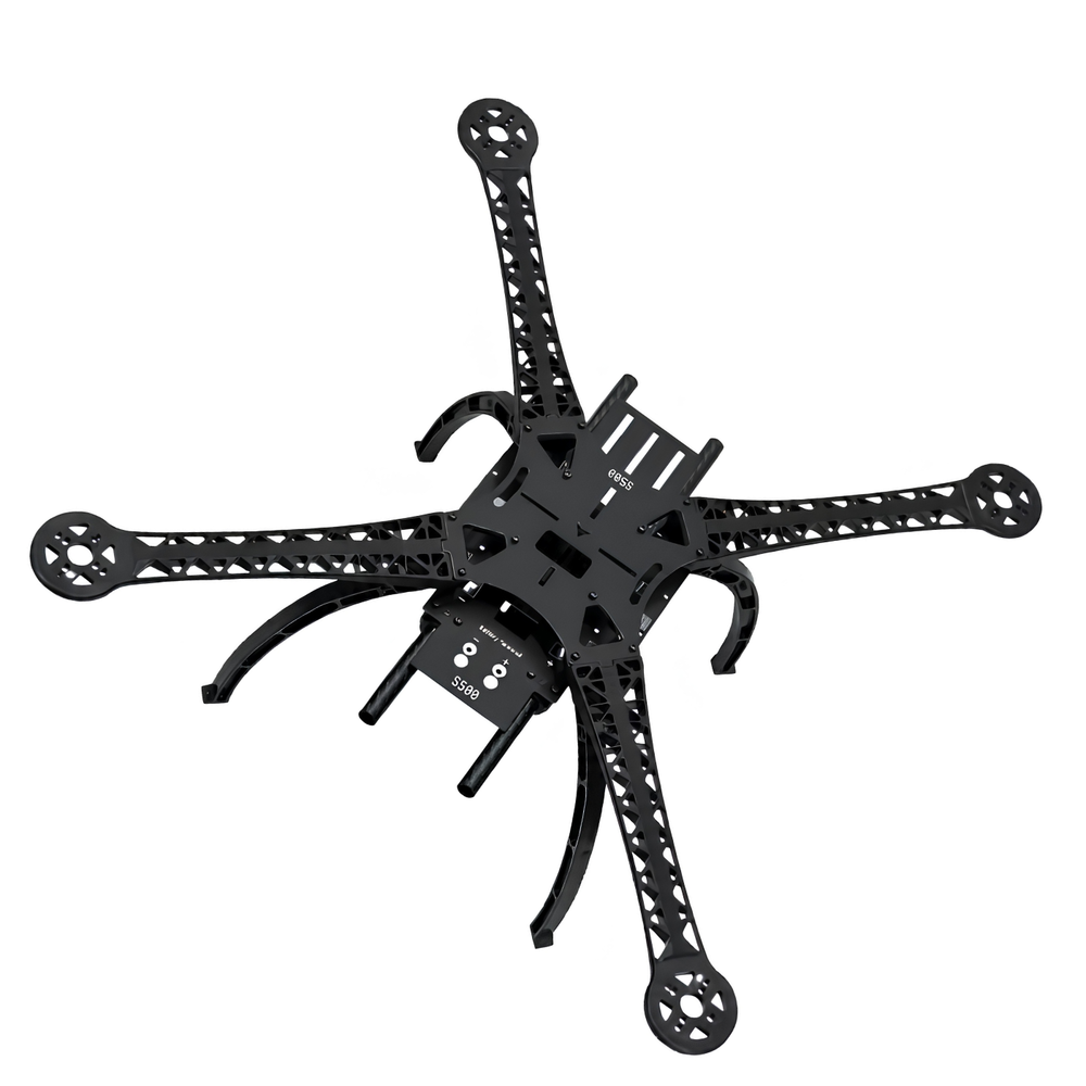 Simplifly S500 Multi Rotor Air PCB Frame with High Landing Gear for FPV Quadcopter - Robocraze